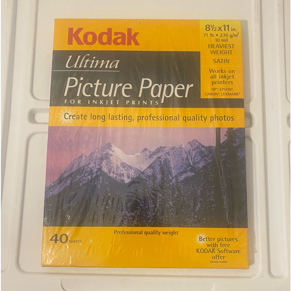 Kodak Picture Paper-Inkjet